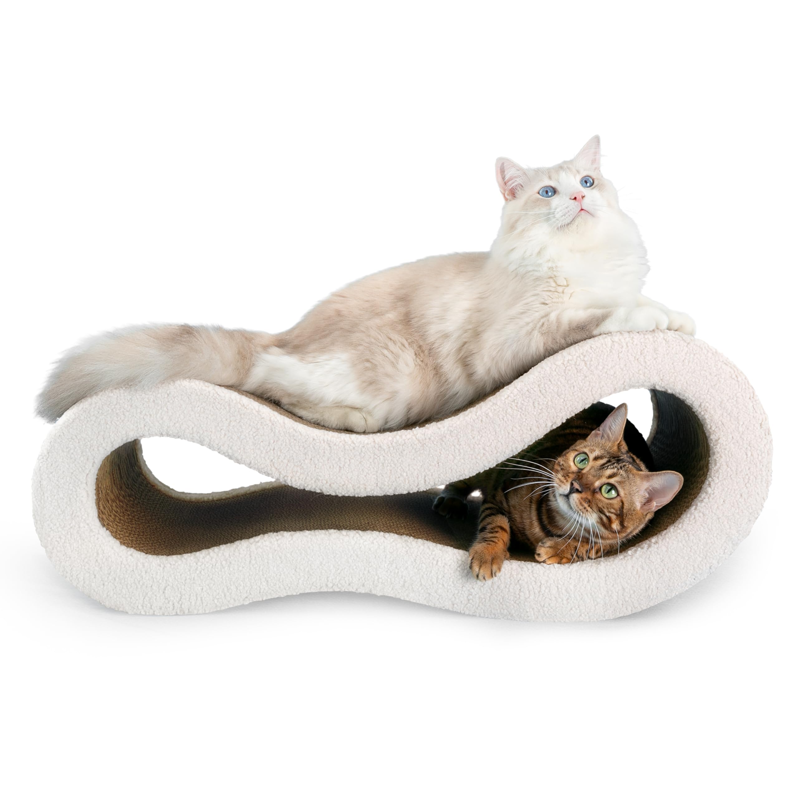 Amazon.com : Pet JoJo Cloud Lounge Cat Scratching Pad, Reversible